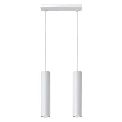 Witte hanglamp Harley, aluminium, 2L