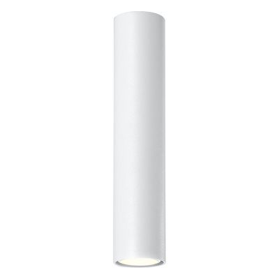 Witte opbouwspot Harley, aluminium, 30 cm