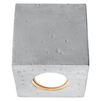 Betonnen opbouwspot Andro, grijs