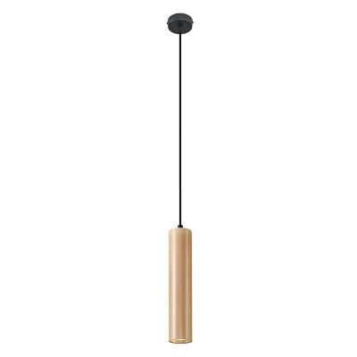 Houten hanglamp Francina
