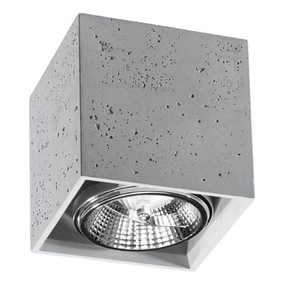 Betonnen opbouwspot Eugene, grijs