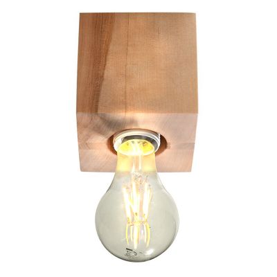 Landelijke opbouwspot Anniko, bruin, hout