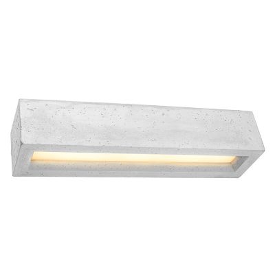 Betonnen up down wandlamp Emmaly, grijs