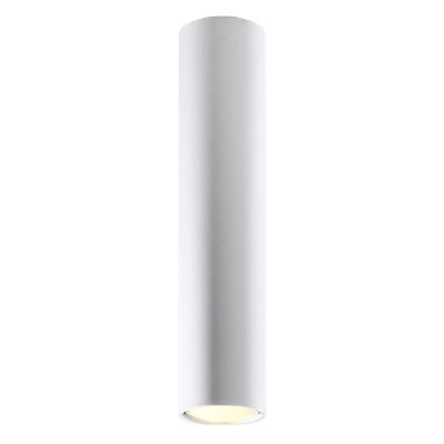Witte opbouwspot Harley, aluminium, 40 cm