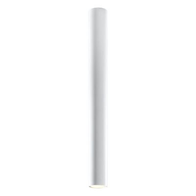 Witte opbouwspot Harley, aluminium, 60 cm