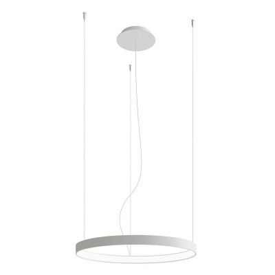 Moderne hanglamp Ringo, wit, aluminium, 30w, 3000K