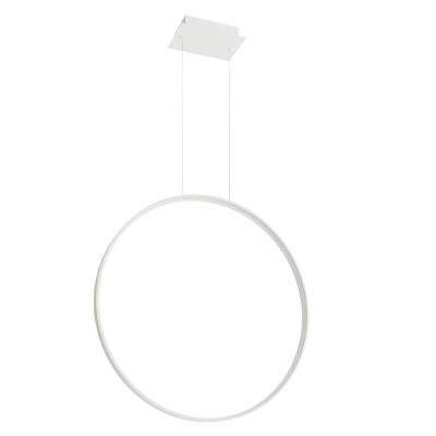 Moderne hanglamp Ringo, wit, aluminium, 50w, 3000K