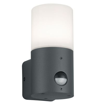 Antraciete buiten wandlamp met bewegingssensor modern, Fjelso, IP44