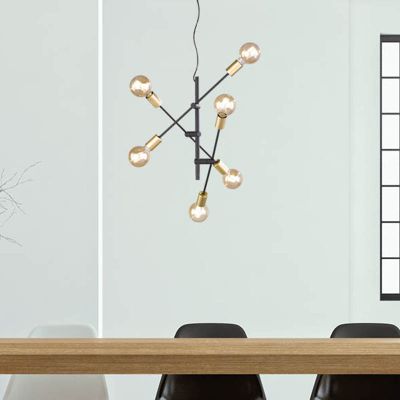 Zwarte hanglamp modern, Kyan