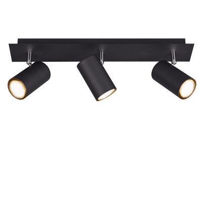 Zwarte plafondspot modern, Kaso