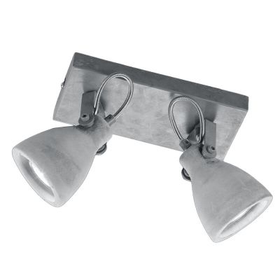 Betonnen plafondspot grijs, Lamija