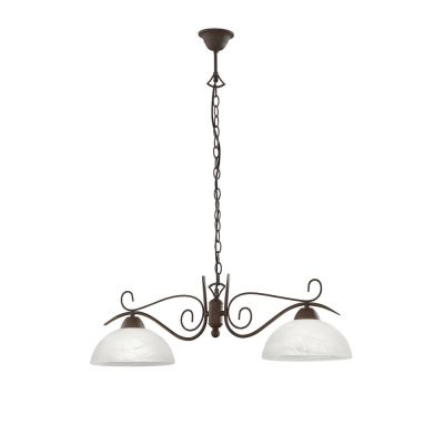 Witte hanglamp klassiek, Jared