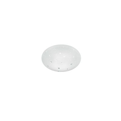 Witte plafonnière modern, Gimming, 12W, 4000K LED, IP44