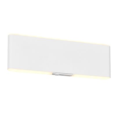 Witte up down wandlamp modern, Zwier, 2W, warm tot koud wit verstelbare LED, met schakelaar