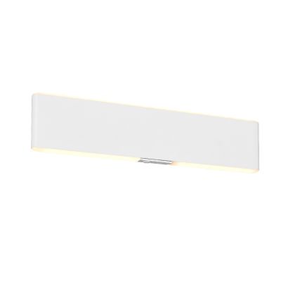 Witte up down wandlamp modern, Zwier, 3W, warm tot koud wit verstelbare LED, met schakelaar