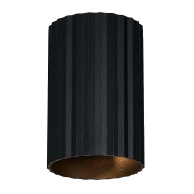 Zwarte up down wandlamp modern, Ulbe