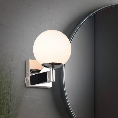Chromen badkamer wandlamp modern, Eray, IP44