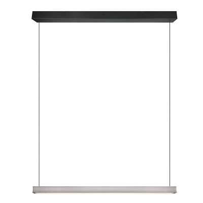 Nikkelen hanglamp modern, Wishal, 29W, white switch LED, 3-staps dimbaar