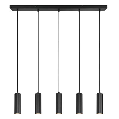 Zwarte hanglamp modern, Sieb