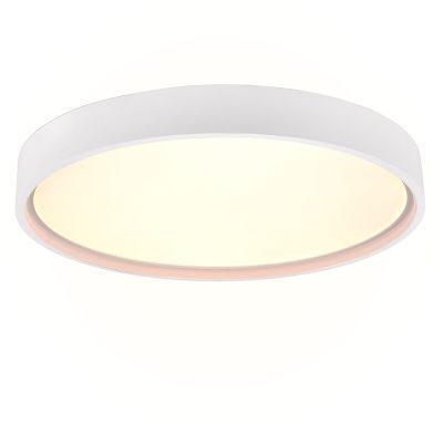 Witte plafonnière modern, Destin, 29W, warm tot koud wit verstelbare LED