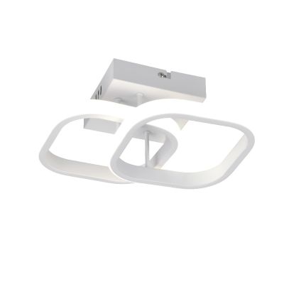 Witte plafondlamp design, Yasser, 7W, 4000K LED