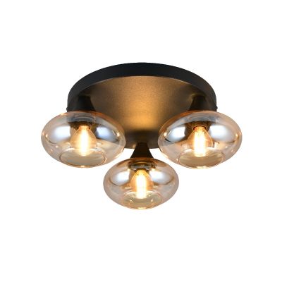 Amberkleurige plafondlamp design, Veere