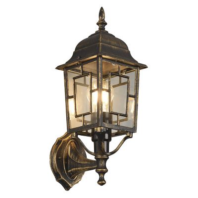 Roestkleurige buitenlamp klassiek, Viyan, IP23