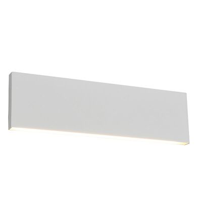 Witte up down wandlamp Coscon, metaal, modern, 6 watt