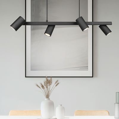 Zwarte hanglamp modern, Kaso