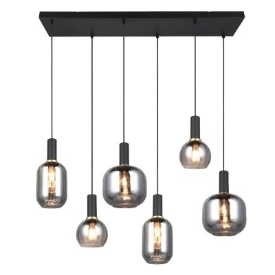 Grijze hanglamp rookglas, Nurullah