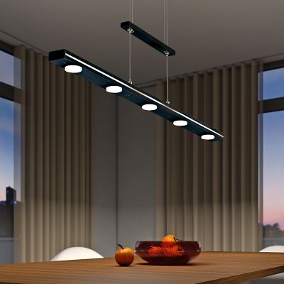 Zwarte hanglamp modern, Awa, 3,5W, warm tot koud wit verstelbare LED