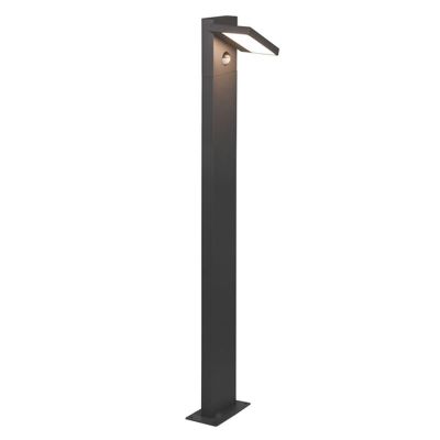 Moderne staande buitenlamp Tabita, antaciet, 3000K warm wit