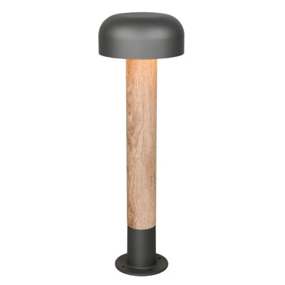 Grijze buitenlamp modern, Krishna, IP54