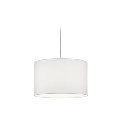 Witte ronde 2 fase railverlichting hanglamp Ivar