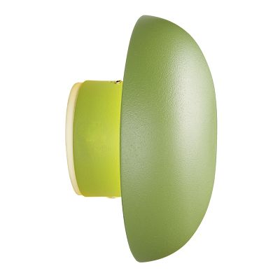 Groene oplaadbare wandlamp metaal, Khaoula, 1,5W, 3000K LED, 3-staps dimbaar