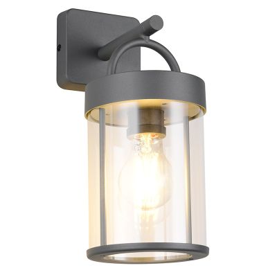 Antraciete buitenlamp modern, Piter, IP44