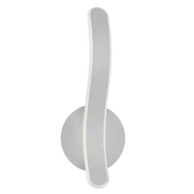 Witte wandlamp Resy, metaal, design, 11w, 4000K LED