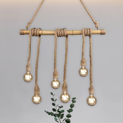 Moderne hanglamp Joaquin, bruin