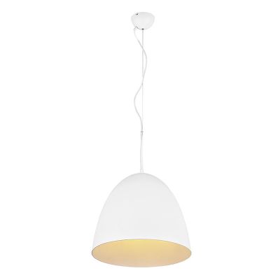 Witte koepellamp modern, Ingmar