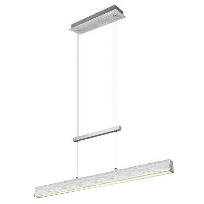 Moderne eettafelhanglamp Dinant, grijs