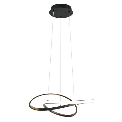 Zwarte hanglamp modern, Rabiaa