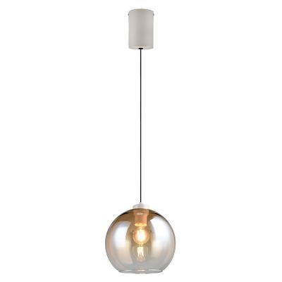Amberkleurige hanglamp modern, Ueda