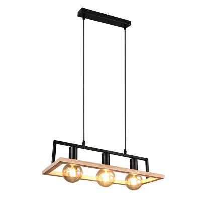 Bruine hanglamp modern, Sjeng
