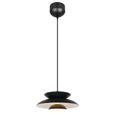 Zwarte hanglamp modern, Tomislav