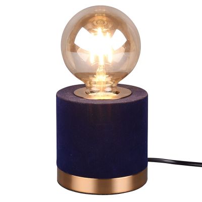 Moderne tafellamp Fabienne, blauw