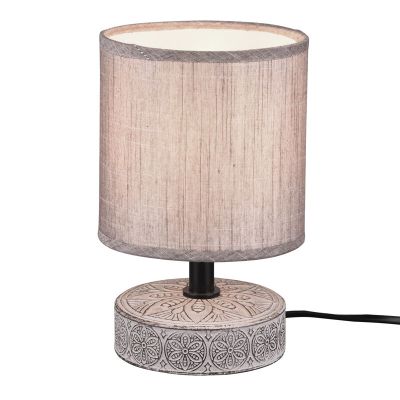 Moderne tafellamp Lola, bruin