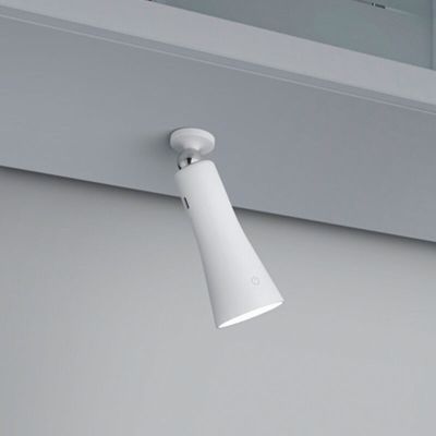 Witte tafellamp Remko, metaal, 2w, 3000K LED