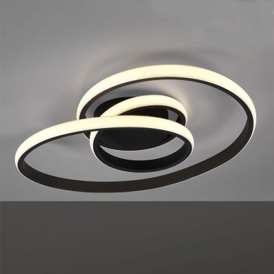 Witte plafonnière modern, Jonny, 18,5W, 4000K LED, 3-staps dimbaar