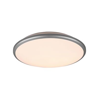 Grijze plafonnière Celine, kunststof, modern, 20w, 3000K LED