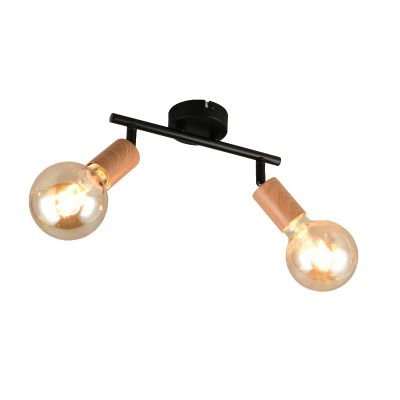 Bruine plafondspot vintage, Rihab